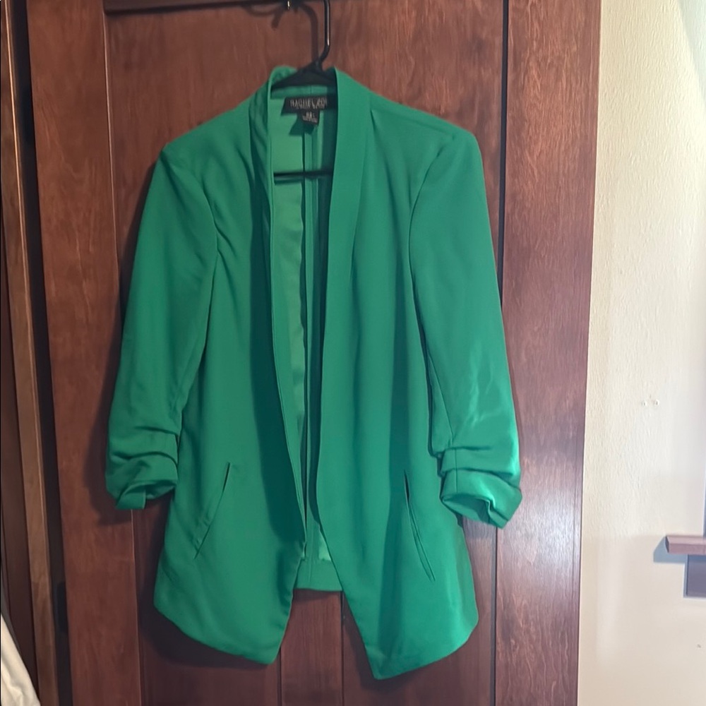 Women's Green Blazer